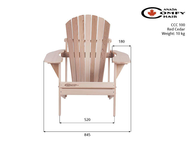 Eenzaamheid kasteel Gewoon Canada Comfy Chair: tuinstoel met hoog zitcomfort!