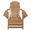 Kunststof Folding Comfy Chair FCC-200 Leder Bruin
