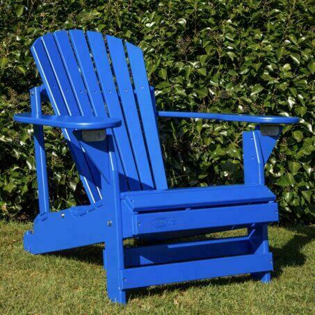 adirondack chair verstelbaar blauw