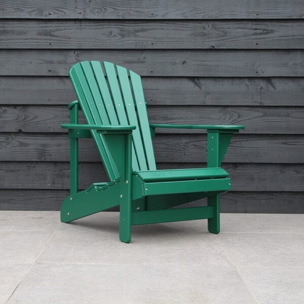 Donkergroene kunststof adirondack Comfy Chair