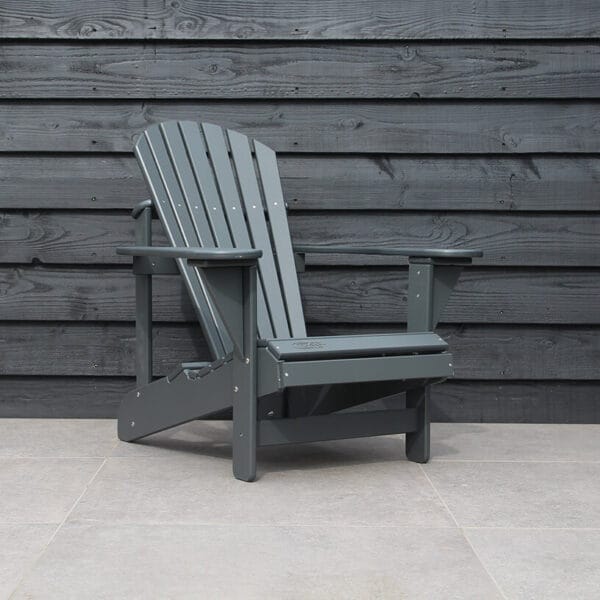 Grijze kunststof adirondack Comfy Chair