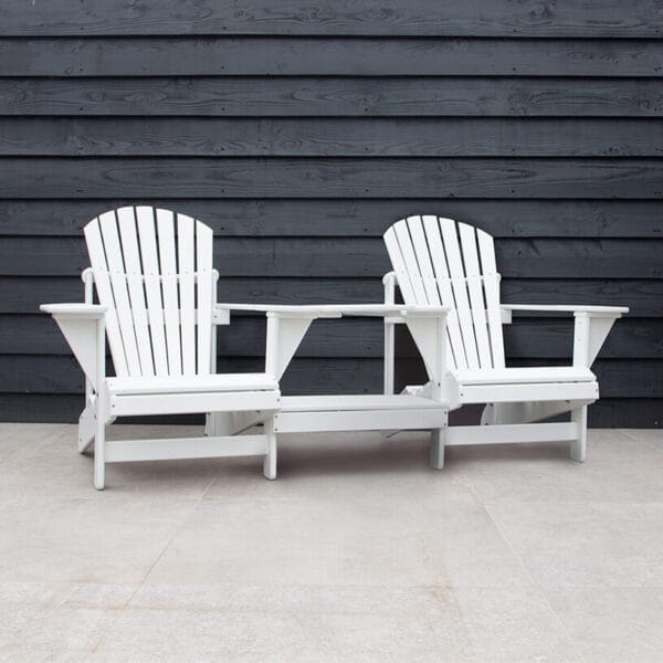 witte adirondack duozit van Comfy Chair, recht model