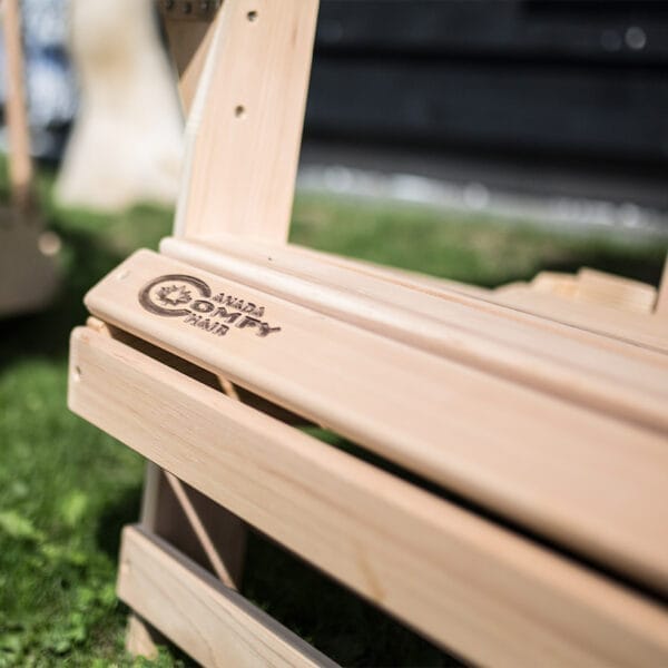 detail comfy chair original adirondack chair